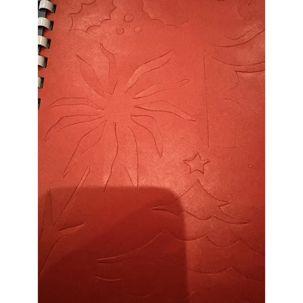 Vintage 1960s Window Flock.Christmas Stencils for Windows Spray Stencil UNUSED